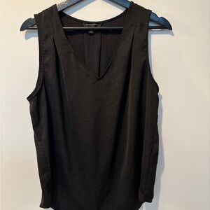 Banana Republic Black V-Neck Tank Top